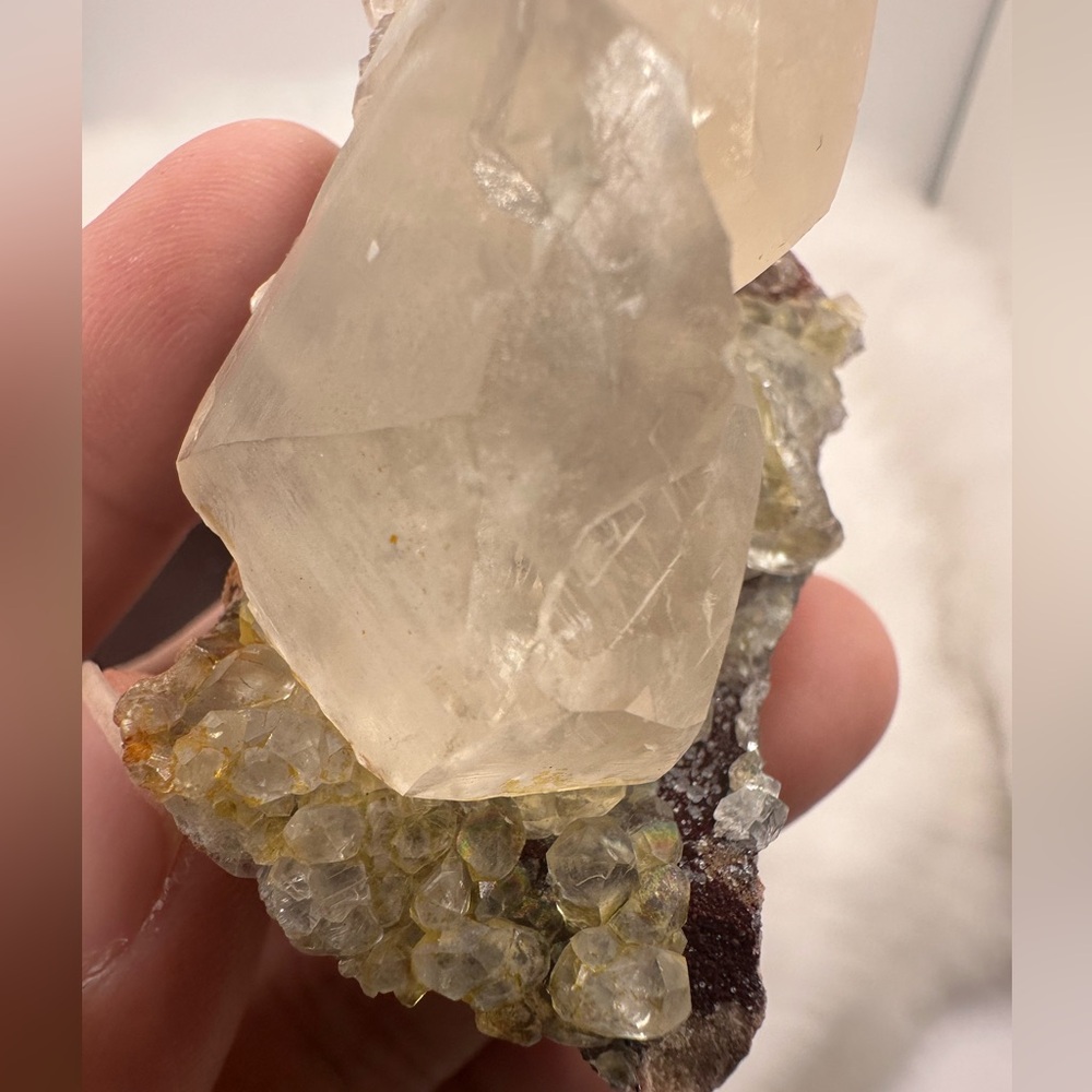 Peachy Round Calcite - Picture 8 of 17